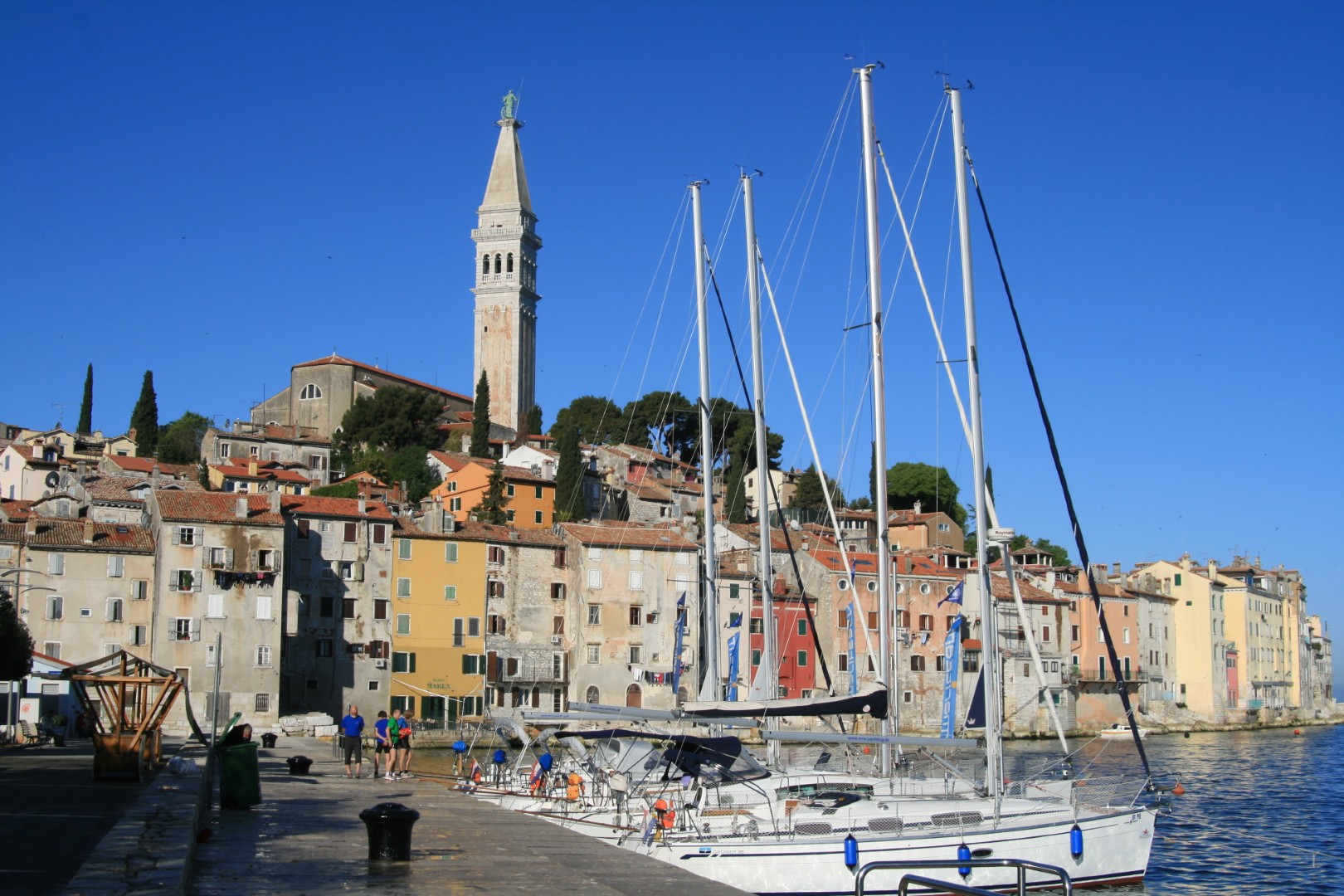 Picturesque harbour of Rovinj