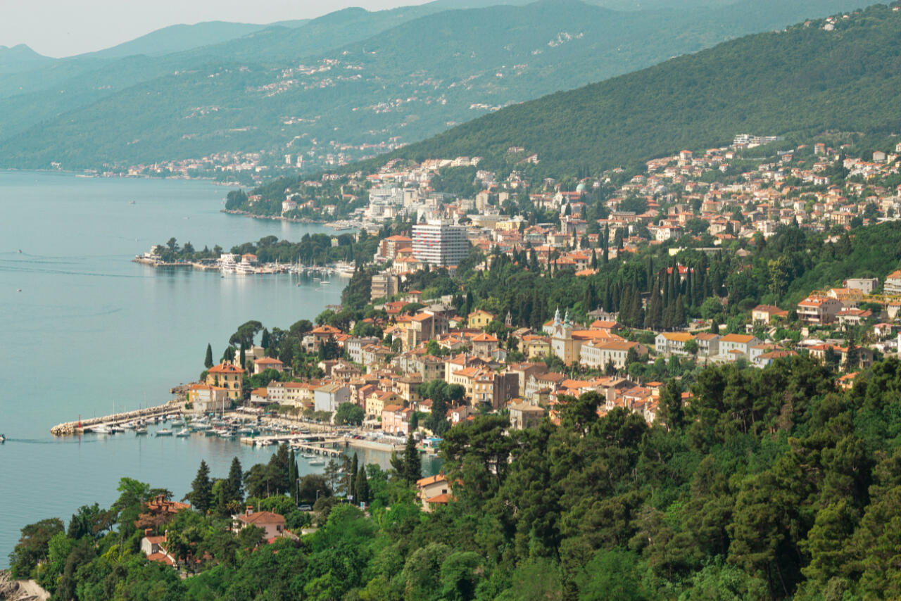 The Kvarner Gulf is a beautiful region for yacht charter Croatia, known for its islands and clear Adriatic waters.