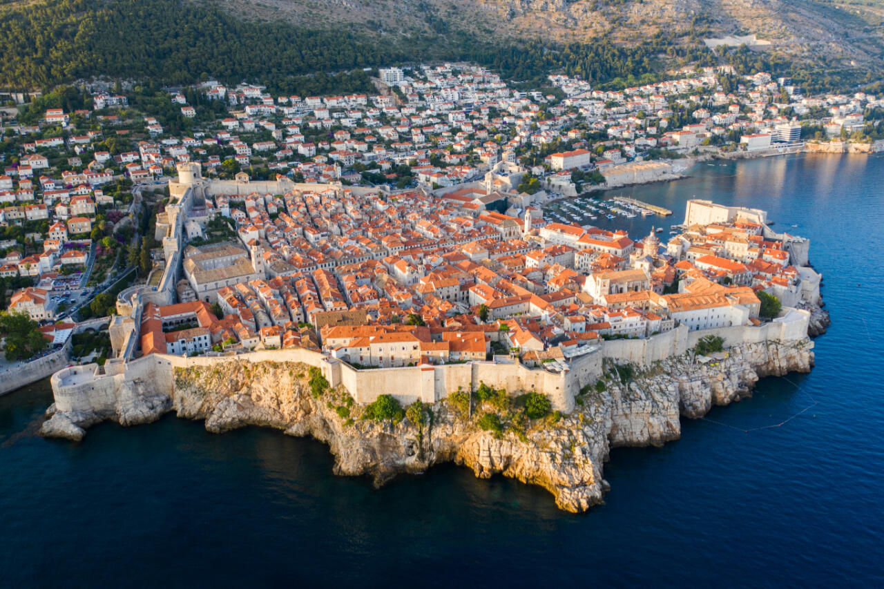 Dubrovnik is a highlight of yacht charter Croatia, famous for its historic walls and spectacular Adriatic coastline.