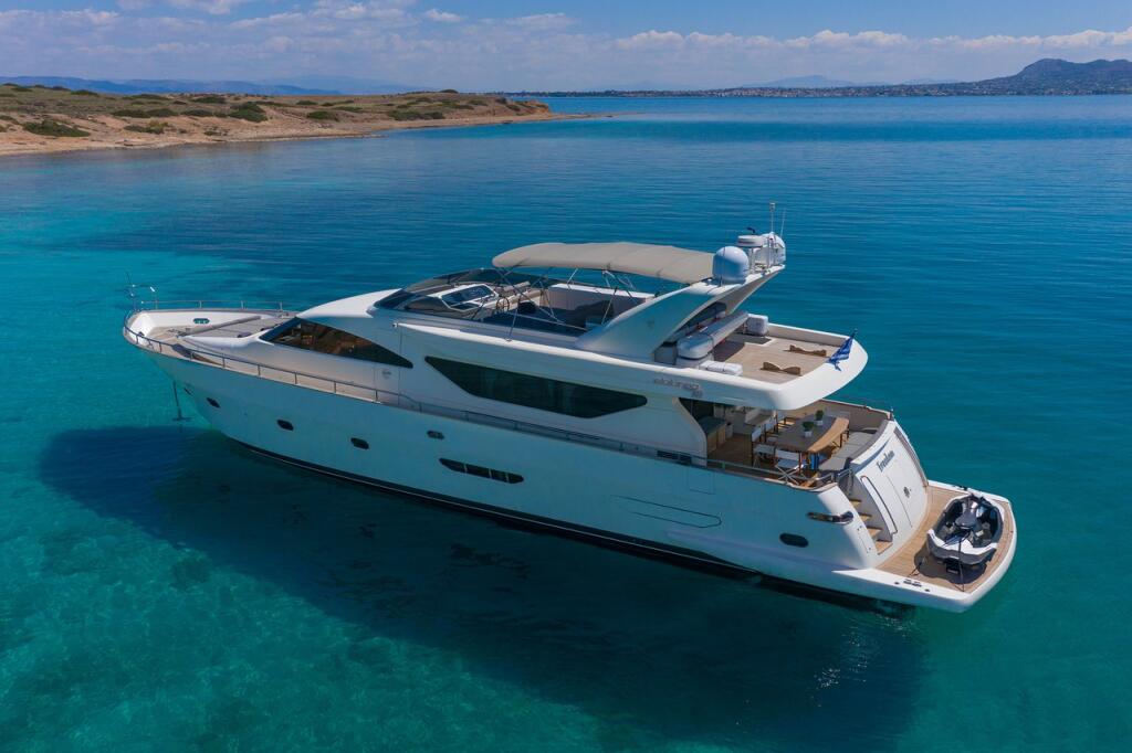 Luxus-Motoryacht 