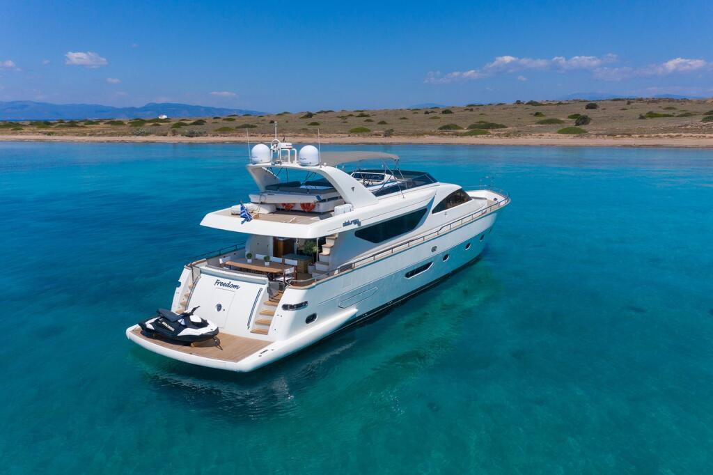 Luxus-Motoryacht 