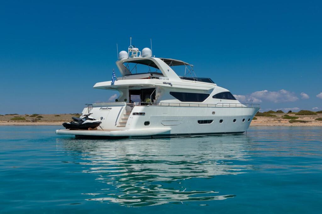 Luxus-Motoryacht 