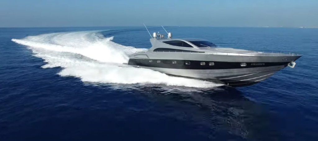 Luxury motor yacht 