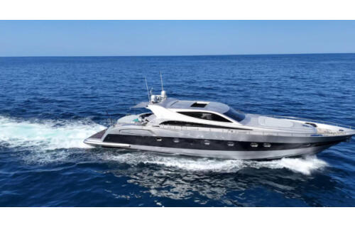Luxury motor yacht 