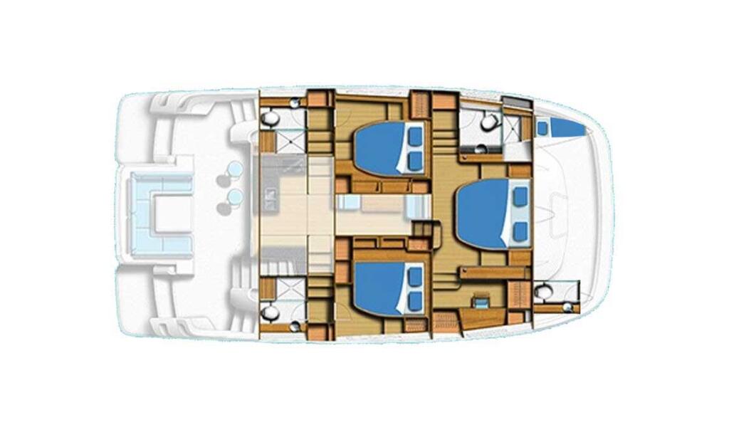 Power catamaran 