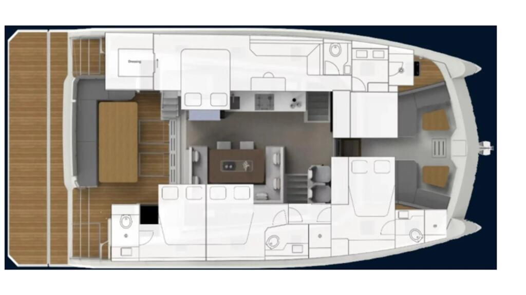 Power catamaran 