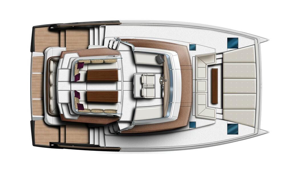 Power catamaran 