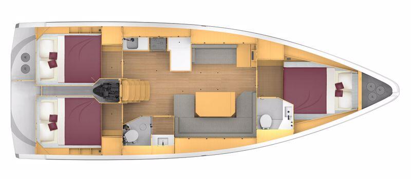 Sailing yacht 