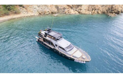 Luxury motor yacht 