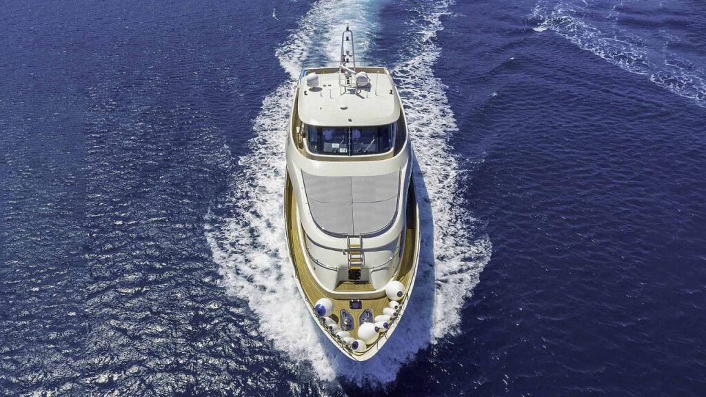 Luxury motor yacht 