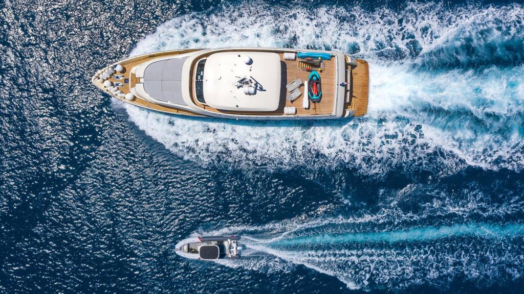 Luxury motor yacht 