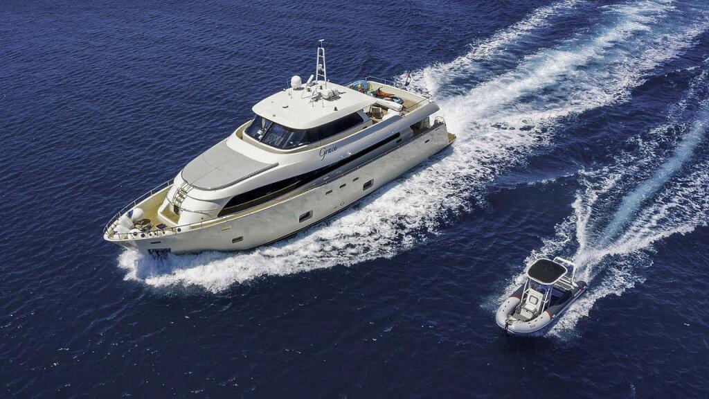 Luxury motor yacht 