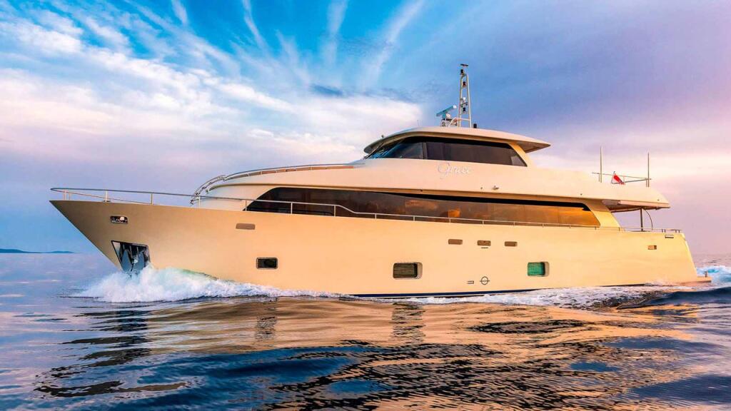 Luxury motor yacht 