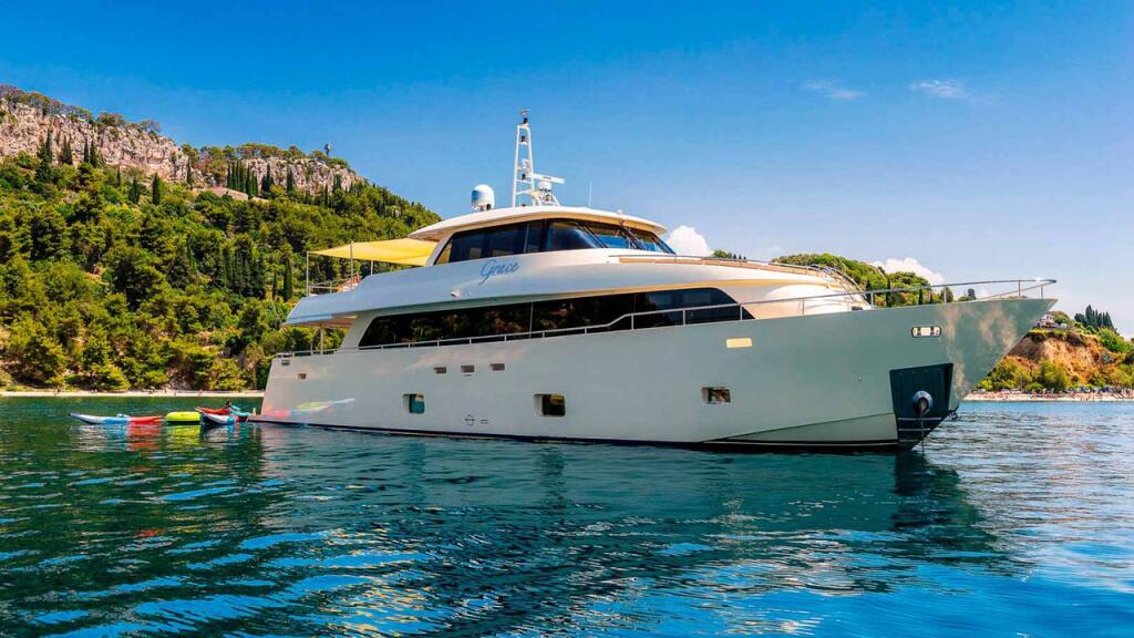 Luxury motor yacht 