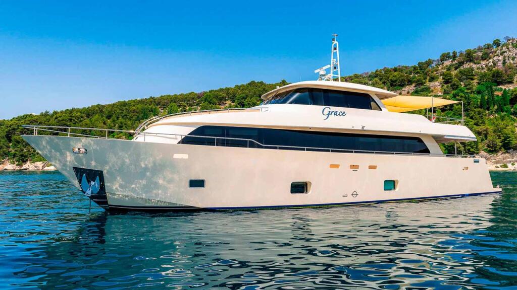 Luxury motor yacht 