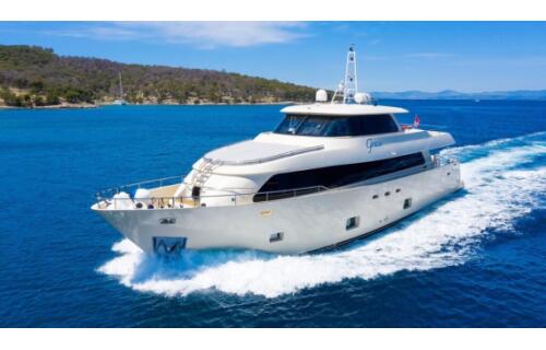 Luxury motor yacht 