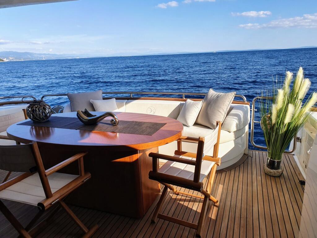 Luxury motor yacht 