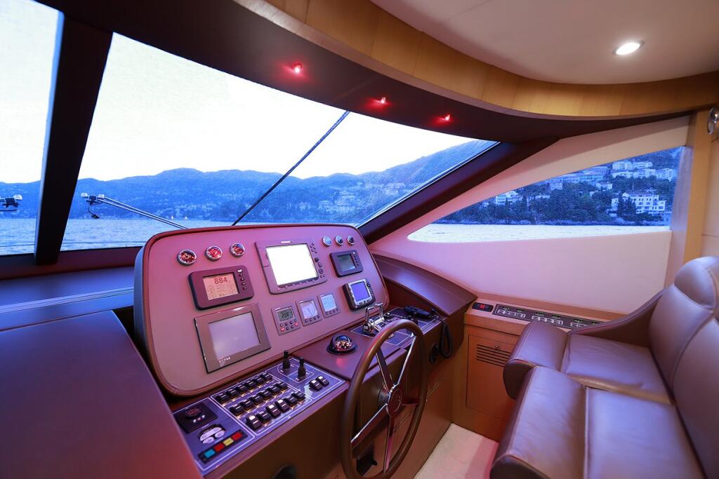 Luxury motor yacht 