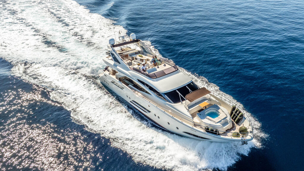 Luxury motor yacht 