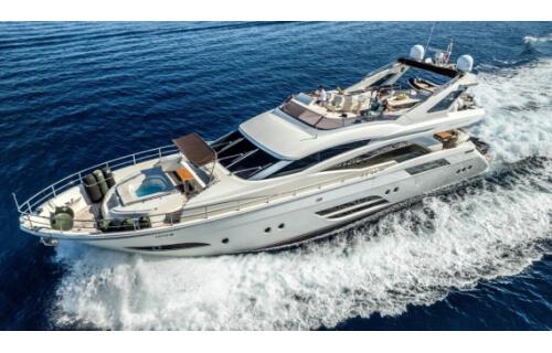 Luxury motor yacht 