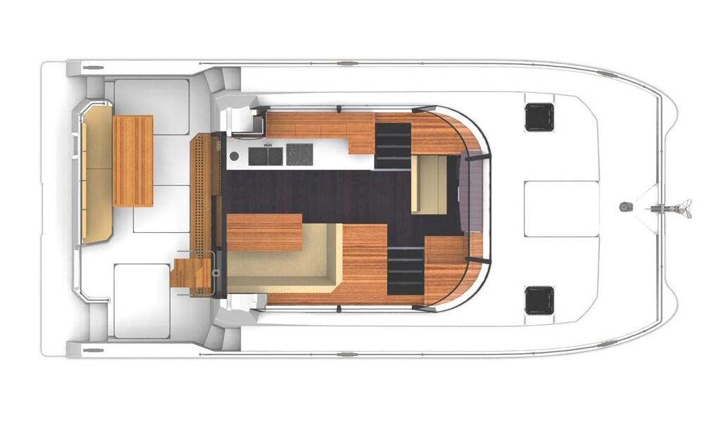 Power catamaran 