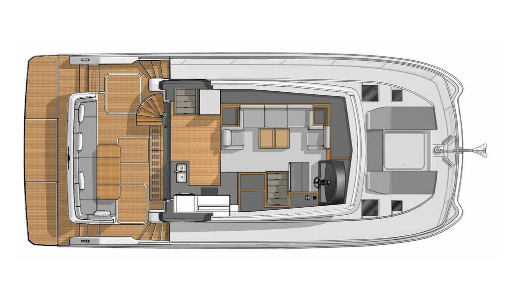 Power catamaran 