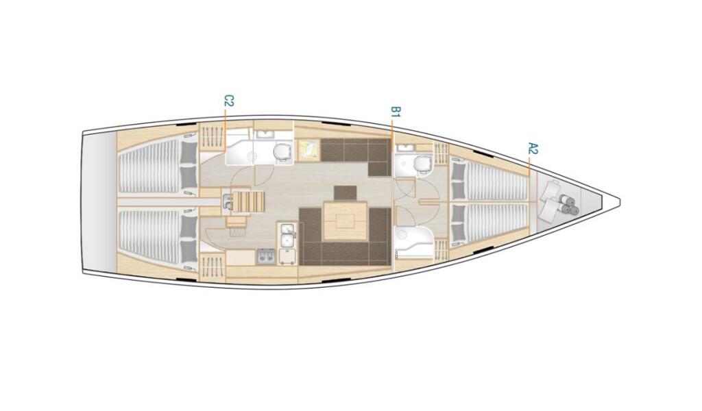 Sailing yacht 