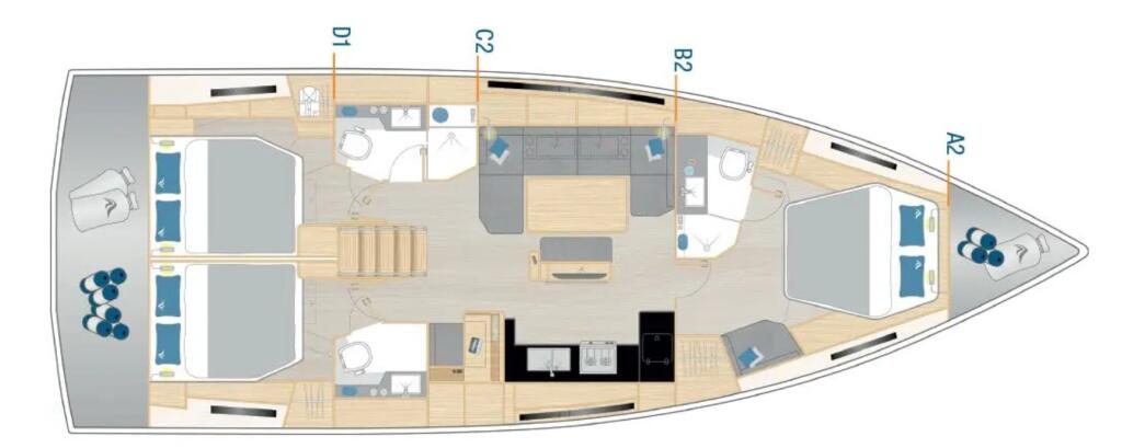 Sailing yacht 