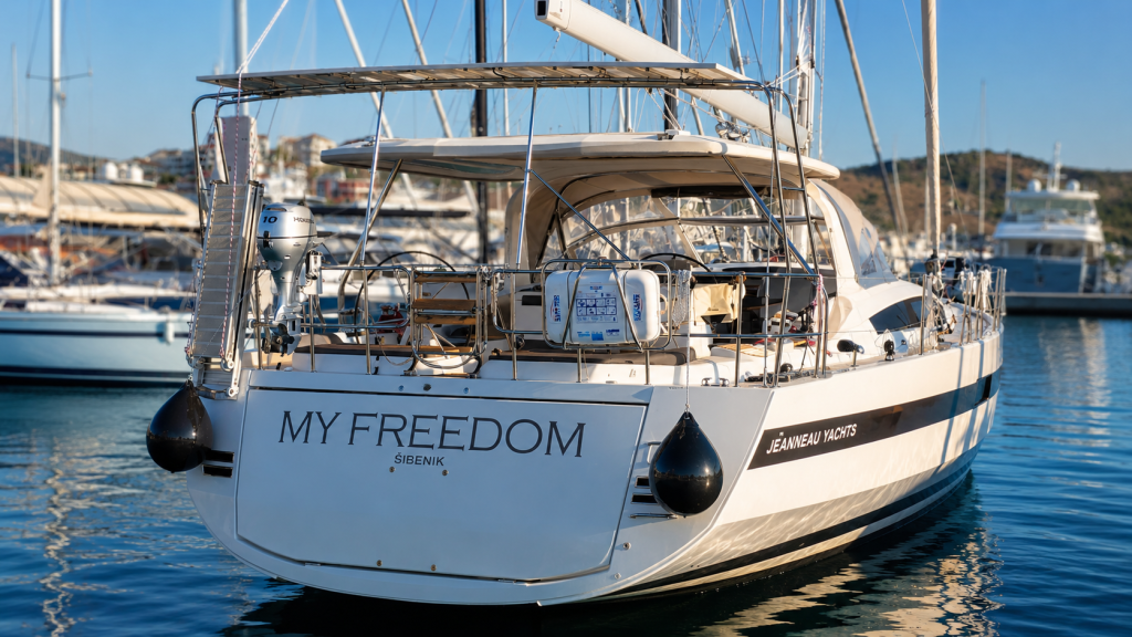 Sailing yacht 