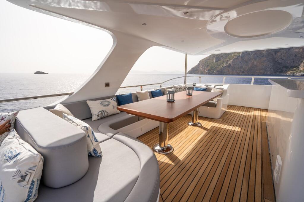 Luxury motor yacht 