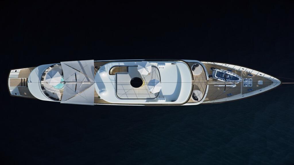 Luxury motor yacht 