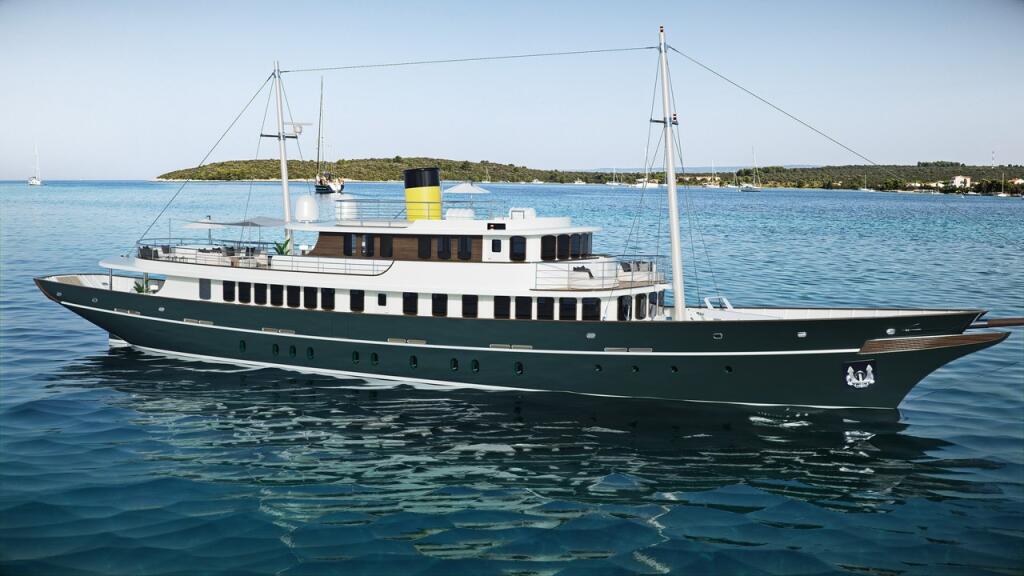 Luxury motor yacht 