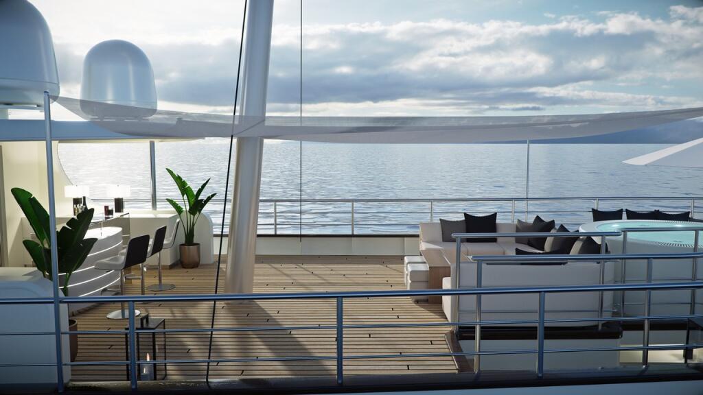 Luxury motor yacht 