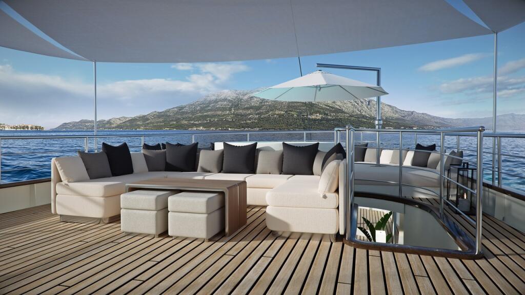 Luxury motor yacht 