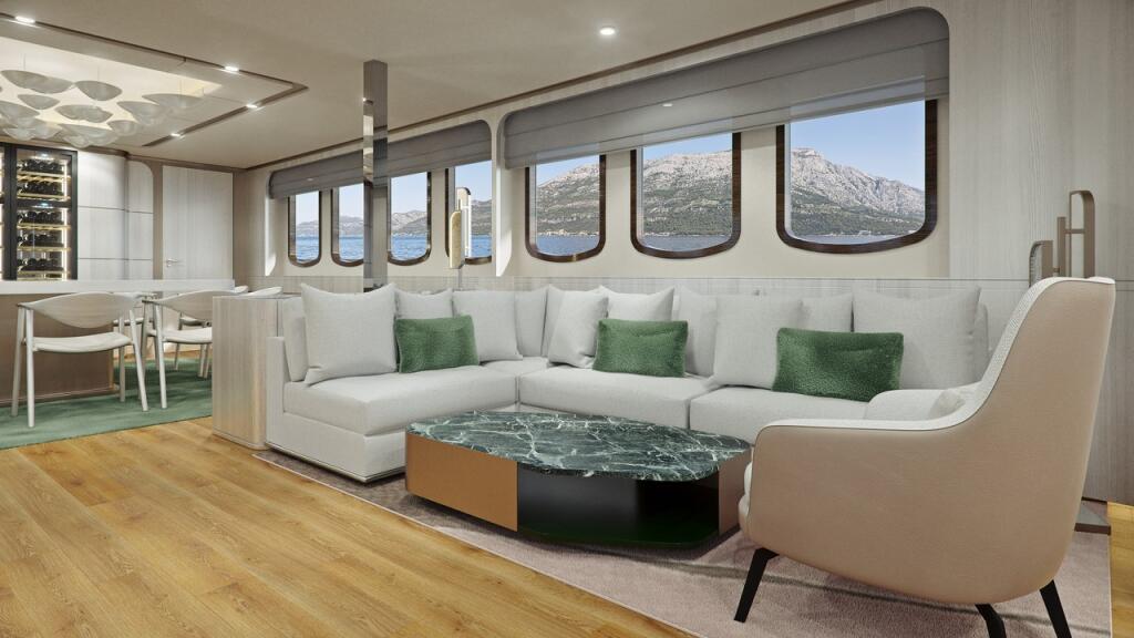 Luxury motor yacht 