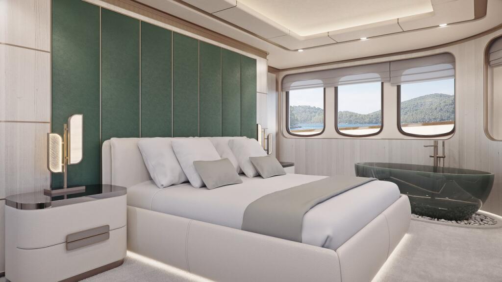 Luxury motor yacht 