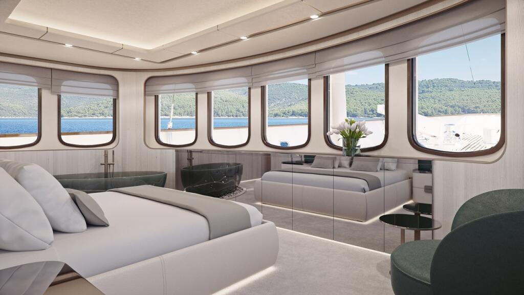 Luxury motor yacht 