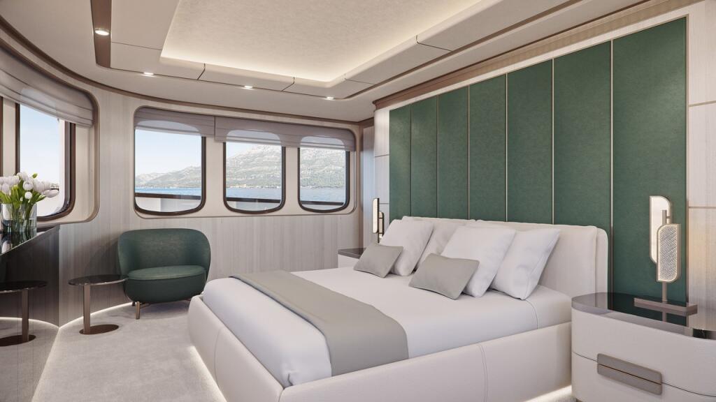 Luxury motor yacht 