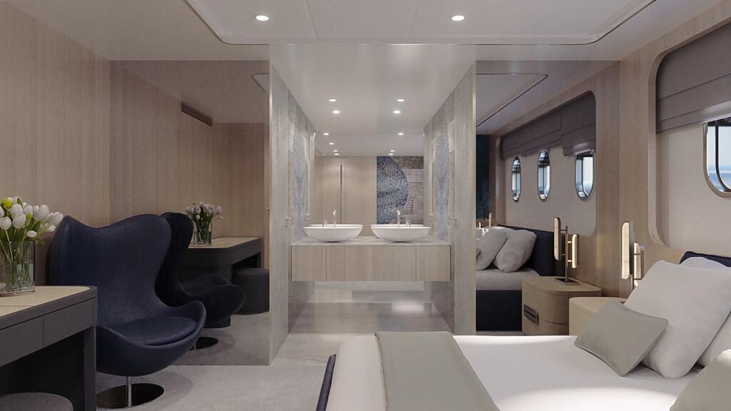Luxury motor yacht 
