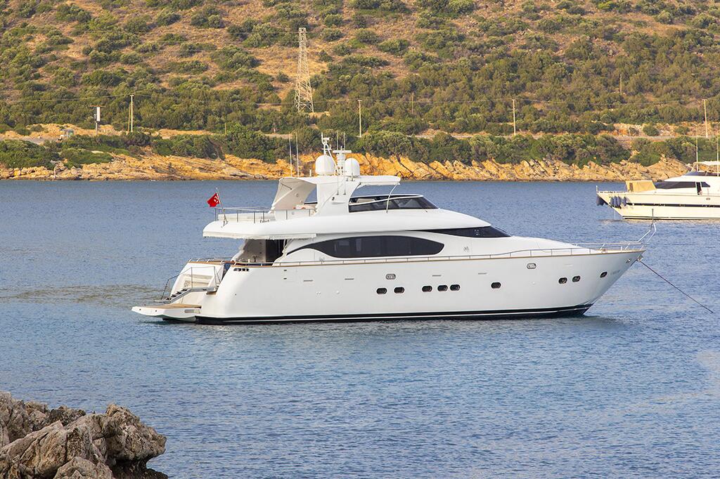 Luxury motor yacht 