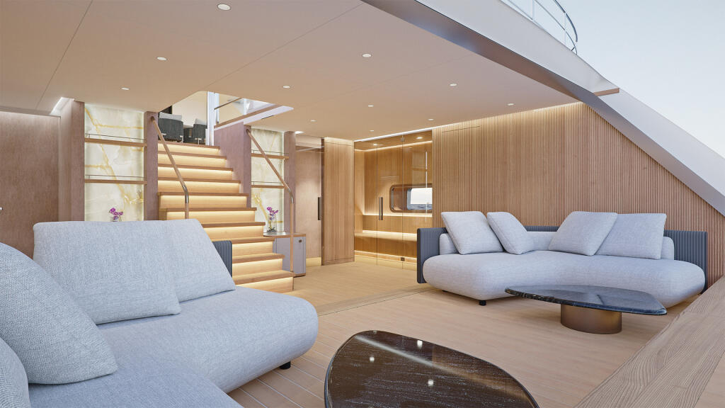 Luxury motor yacht 