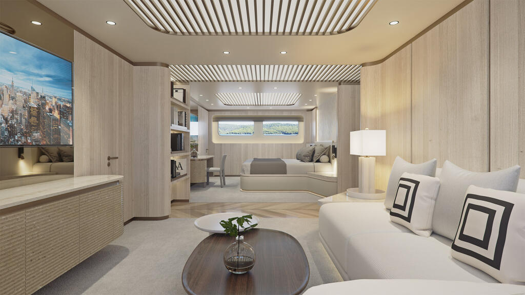 Luxury motor yacht 