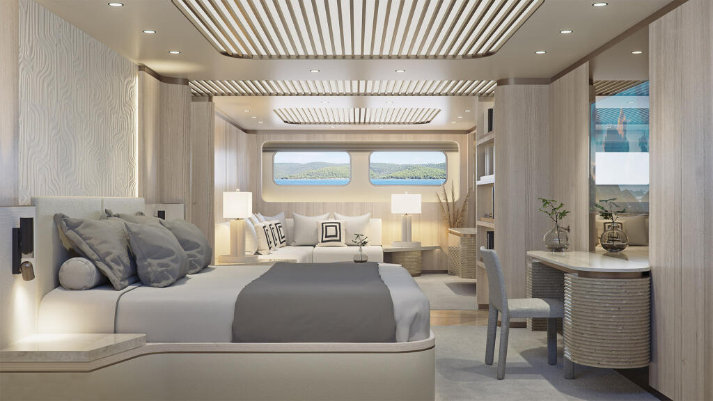 Luxury motor yacht 