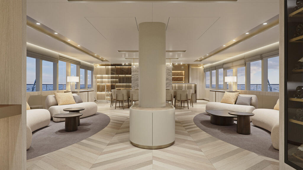 Luxury motor yacht 