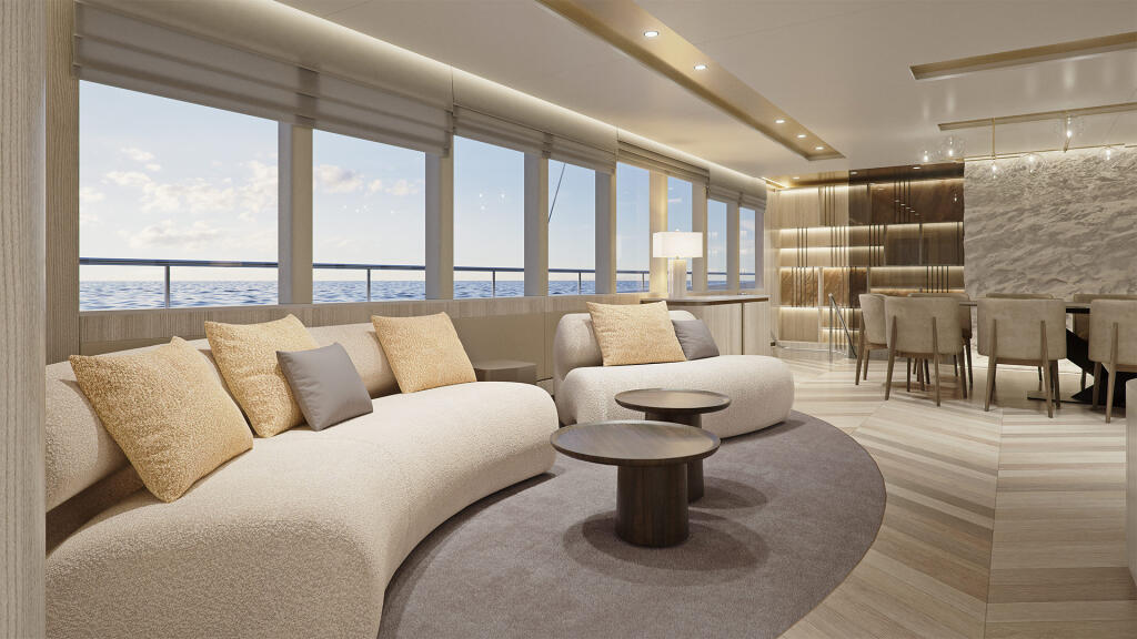 Luxury motor yacht 