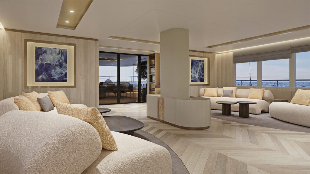 Luxury motor yacht 
