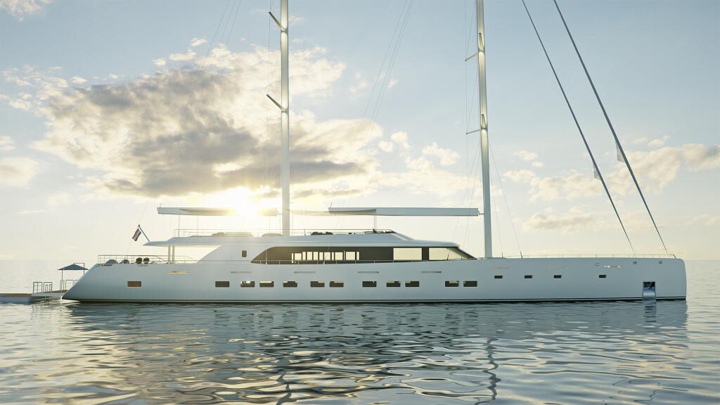 Luxury motor yacht 