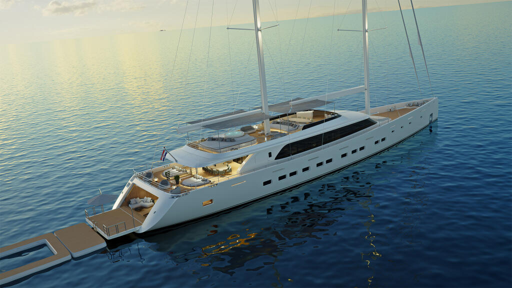 Luxury motor yacht 