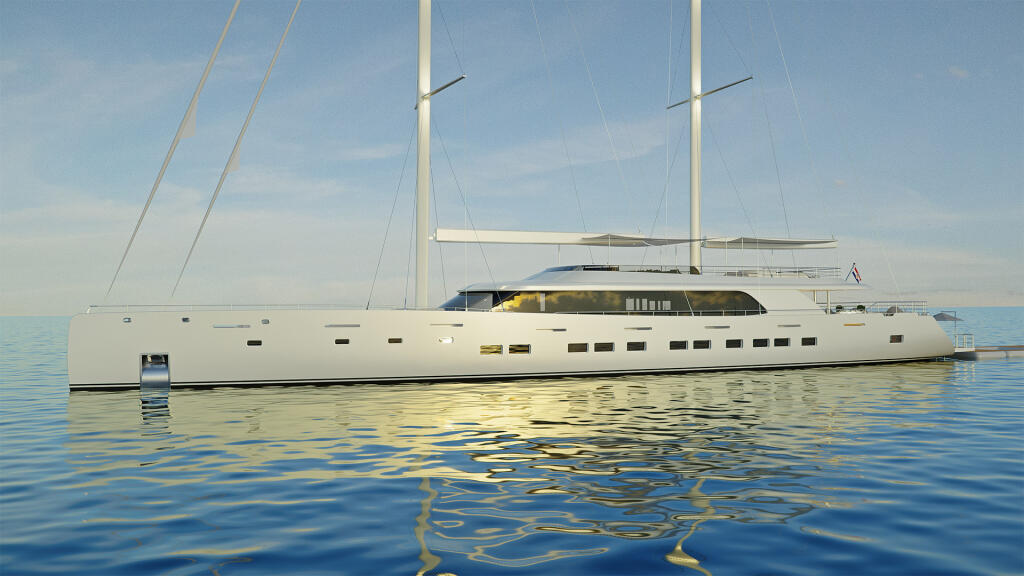 Luxury motor yacht 