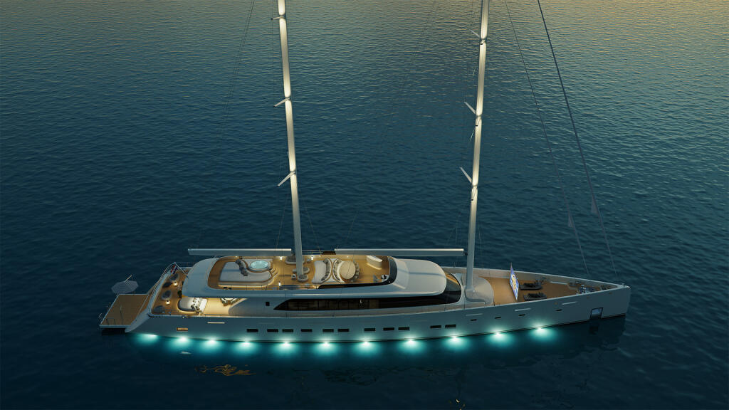 Luxury motor yacht 